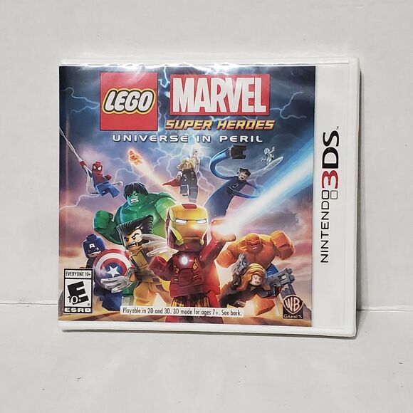 LEGO Marvel Super Heroes Universe in Peril (Nintendo 3DS, 2013) New Game Sealed